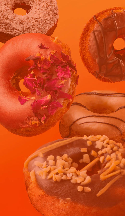 Houghnuts!
Healthy +
Doughnuts