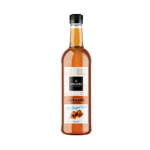 99% Sugar Free Caramel Syrup 750ml - Arkadia