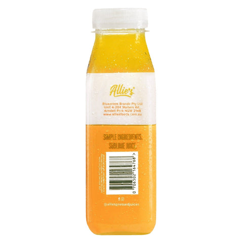 Allie's Valencia Orange 300mL Cold Pressed Juice-Fruit Juice-Allie's-iPantry-australia
