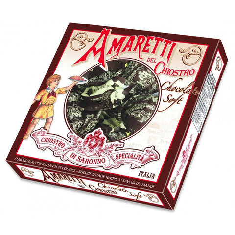 Amaretti Chocolate Window Box 175g - Chiostro Di Saronno