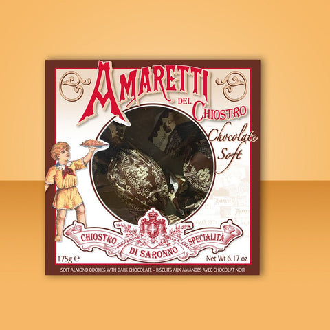 Amaretti Chocolate Window Box 175g - Chiostro Di Saronno