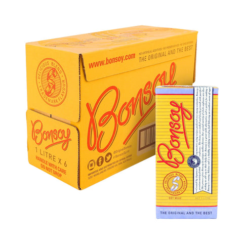 Bonsoy Milk 6x1Lt (Box) - Bonsoy