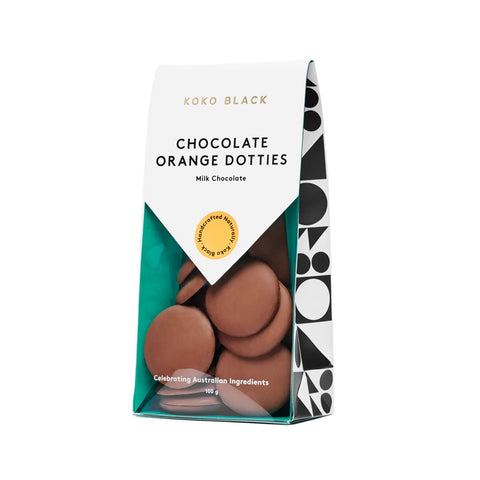 Chocolate Orange Dotties Milk - Koko Black