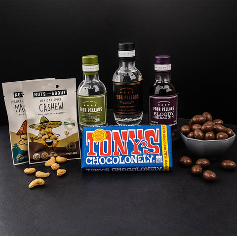 Gin & Treats Hamper - GiftSec