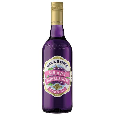 Grape Bubblegum Cordial-Beverages-Billson's-iPantry-australia