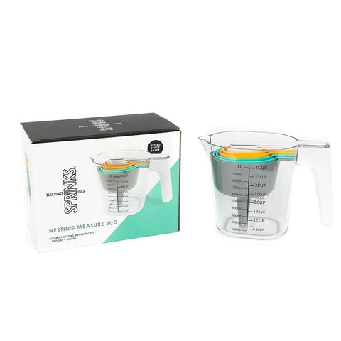 Jug With Nesting Measure Cups & Spoons-Sprinks-iPantry-australia