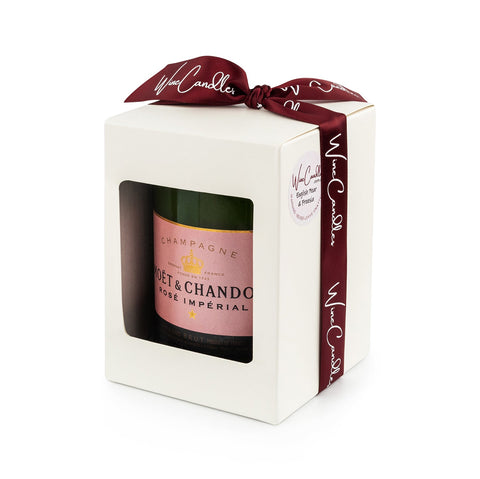 Moet & Chandon - Rose Imperial English Pear and Freesia Candle - Wine Candles