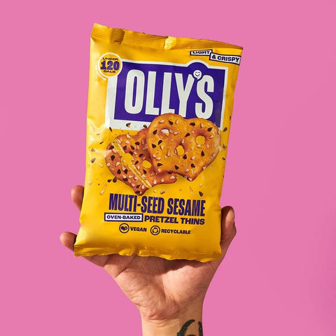 Multi - Seed Sesame Pretzel Thins - Olly's