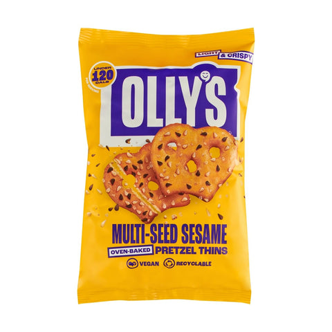 Multi - Seed Sesame Pretzel Thins - Olly's