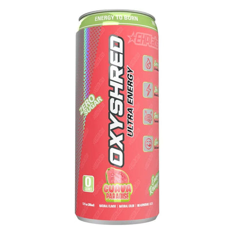 OxyShred Ultra Energy RTD Guava Paradise Can 355ml-Beverages-OxyShred-iPantry-australia