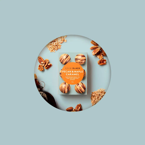 Pecan & Maple Caramel Marbles Gold - Koko Black