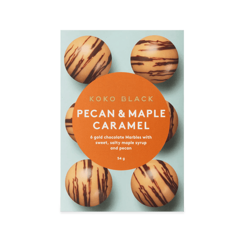 Pecan & Maple Caramel Marbles Gold - Koko Black