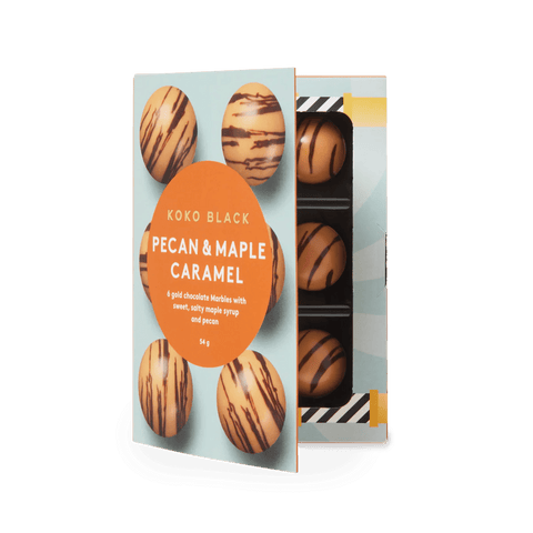 Pecan & Maple Caramel Marbles Gold - Koko Black
