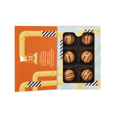 Pecan & Maple Caramel Marbles Gold - Koko Black