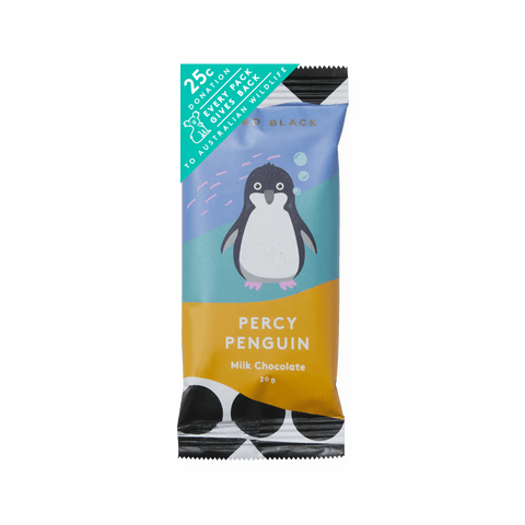 Percy Penguin Mini Block - Koko Black