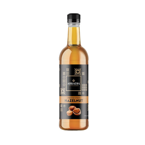 Premium Hazelnut Syrup 750ml - Arkadia