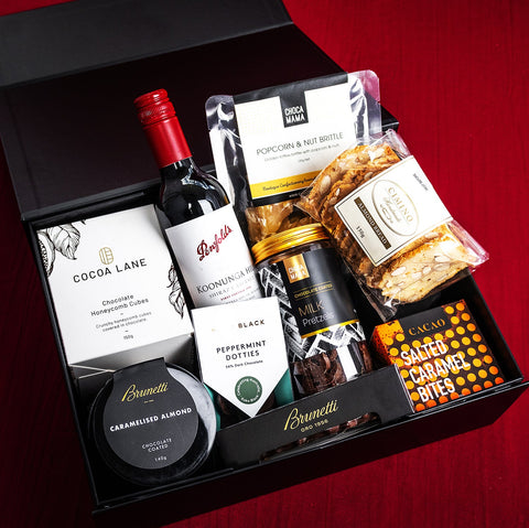 Red Wine Indulgence Hamper - GiftSec