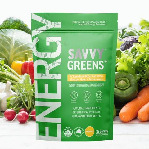 Savvy Nootropic GREENS+ ENERGY - SAVVY