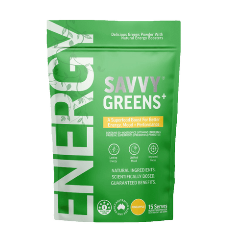 Savvy Nootropic GREENS+ ENERGY - SAVVY
