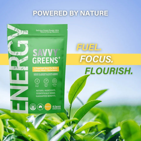 Savvy Nootropic GREENS+ ENERGY - SAVVY