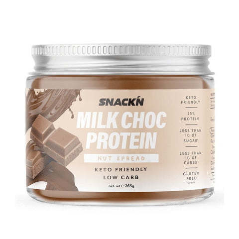 Snack'n Protein Nut Spread 265g Milk Choc - Snack'n
