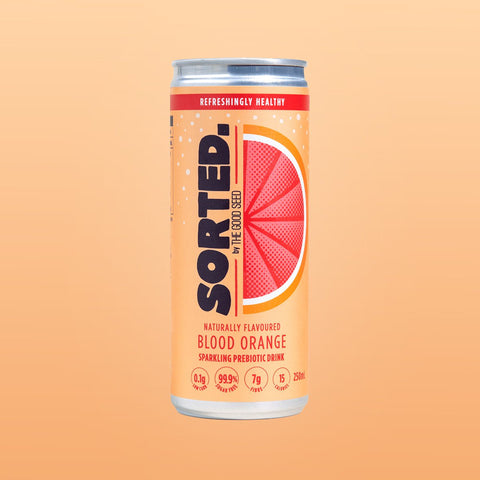 Sorted Prebiotic Sparkling - Blood Orange - Sorted