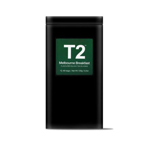 T2 Melbourne Breakfast - Tin 60 Teabags - T2