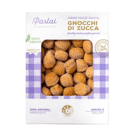 Vegan Gnocchi Di Zucca 500g - iPastai