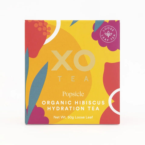 XO Tea Popsicle Hibiscus Hydration Loose Leaf 50g - XO Tea