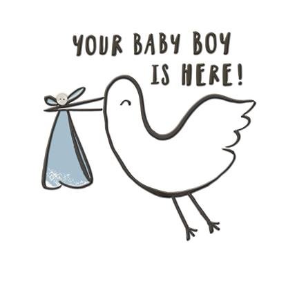 Your Baby Boy is here! - Hallmark