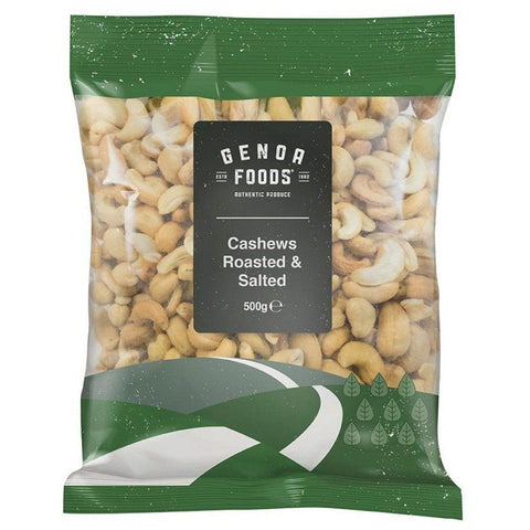 Cashews Roasted & Salted 500g-Pantry-Genoa Foods-iPantry-australia