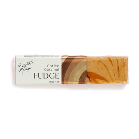 Coffee Caramel Fudge 130g-Indulgence-Charlotte Piper-iPantry-australia