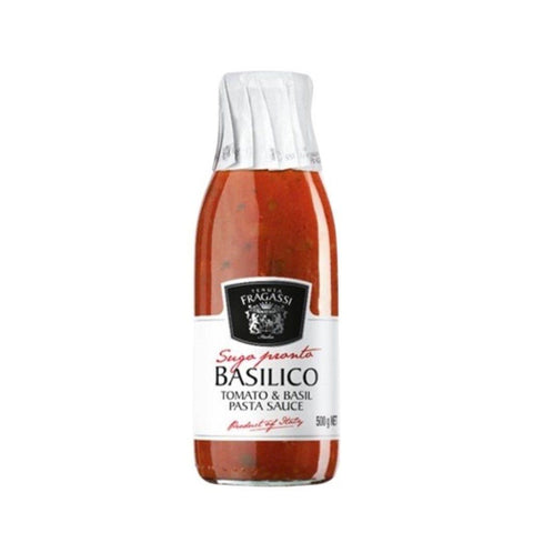 Basil Pasta Sauce 500g-Pantry-Fragassi-iPantry-australia