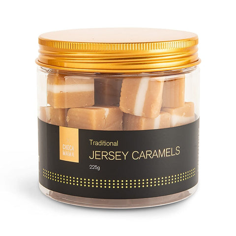 Jersey Caramels Jar 225g-Chocamama-iPantry-australia