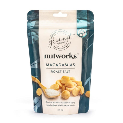 Nutworks Roast Salt Macadamias SUP 75g-Nutworks-iPantry-australia