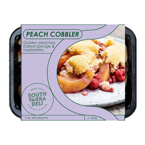 Peach and Raspberry Cobbler (350g)-Indulgence-Botanical Hotel-iPantry-australia