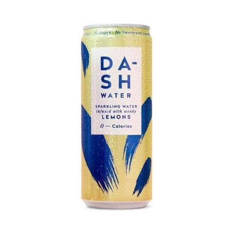SPARKLING WATER WITH LEMON 300ML 4PK-Beverages-Dash Water-iPantry-australia