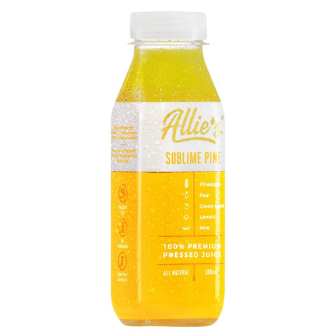 Allie's Sublime Pine 300mL Cold Pressed Juice-Fruit Juice-Allie's-iPantry-australia