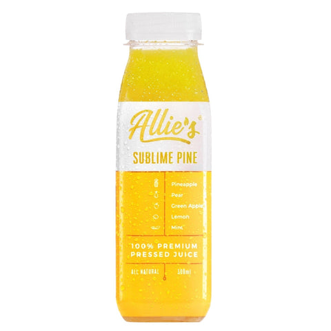 Allie's Sublime Pine 300mL Cold Pressed Juice-Fruit Juice-Allie's-iPantry-australia