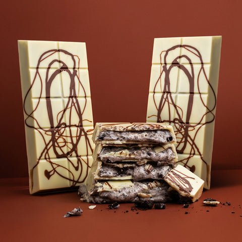 Cookies and Cream Chocolate Block (2 Pack) - Choced