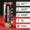 OxyShred Ultra Energy RTD Cali Cola Can 355ml-Beverages-OxyShred-iPantry-australia
