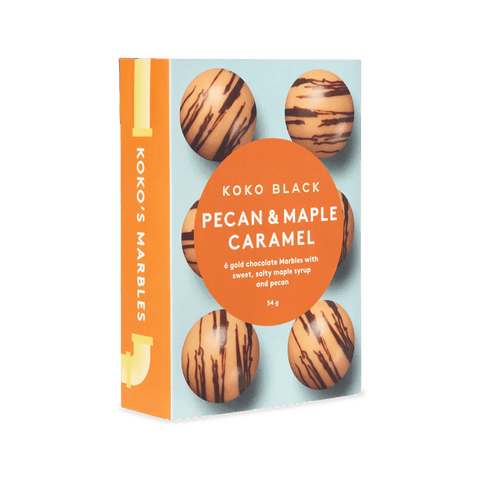 Pecan & Maple Caramel Marbles Gold - Koko Black
