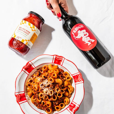Red, Red Wine Pasta Sauce 500ml - Saturday Night Pasta