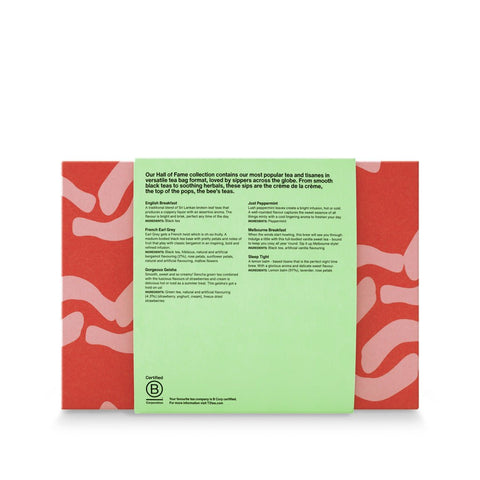 T2 Hall Of Fame Gift Pack (6 Teabag Mini Cubes) - T2