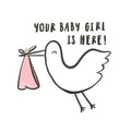 Your Baby Girl is here! - Hallmark