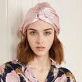 Sleeping Cap - 100% Mulberry Silk - Pink-Dilly's Collections-iPantry-australia